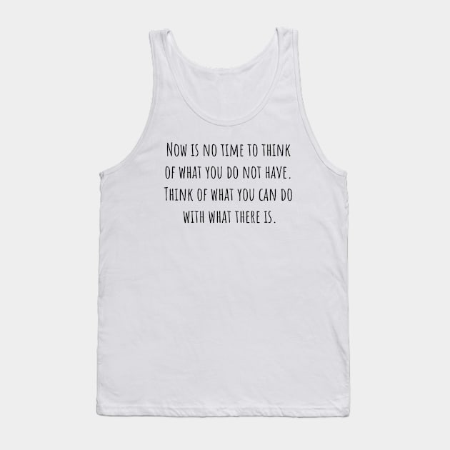 Think of What You Can Do Tank Top by ryanmcintire1232